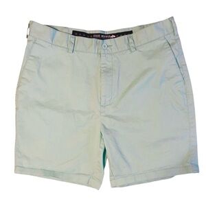 FISH HIPPIE Drift Short Flat Front Chino Shorts Light Mint Green Men’s Size 36